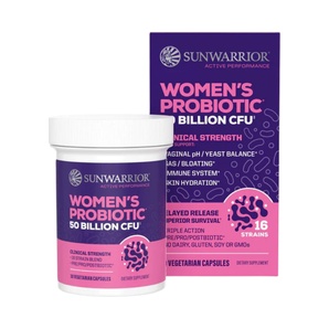Probióticos - Women´s Probiotic 50 Billion CFU - 30 Cápsulas Vegetales - Sunwarrior