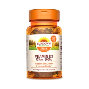 Vitamina D3 5,000 UI - 150 Cápsulas Blandas - Sundown