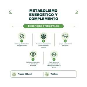 Vitamina B1 - 100 Tabletas - NOW
