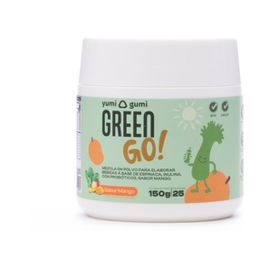 Complemento Nutricional - Green Go - Sabor Mango - 150 g - Yumi Gumi