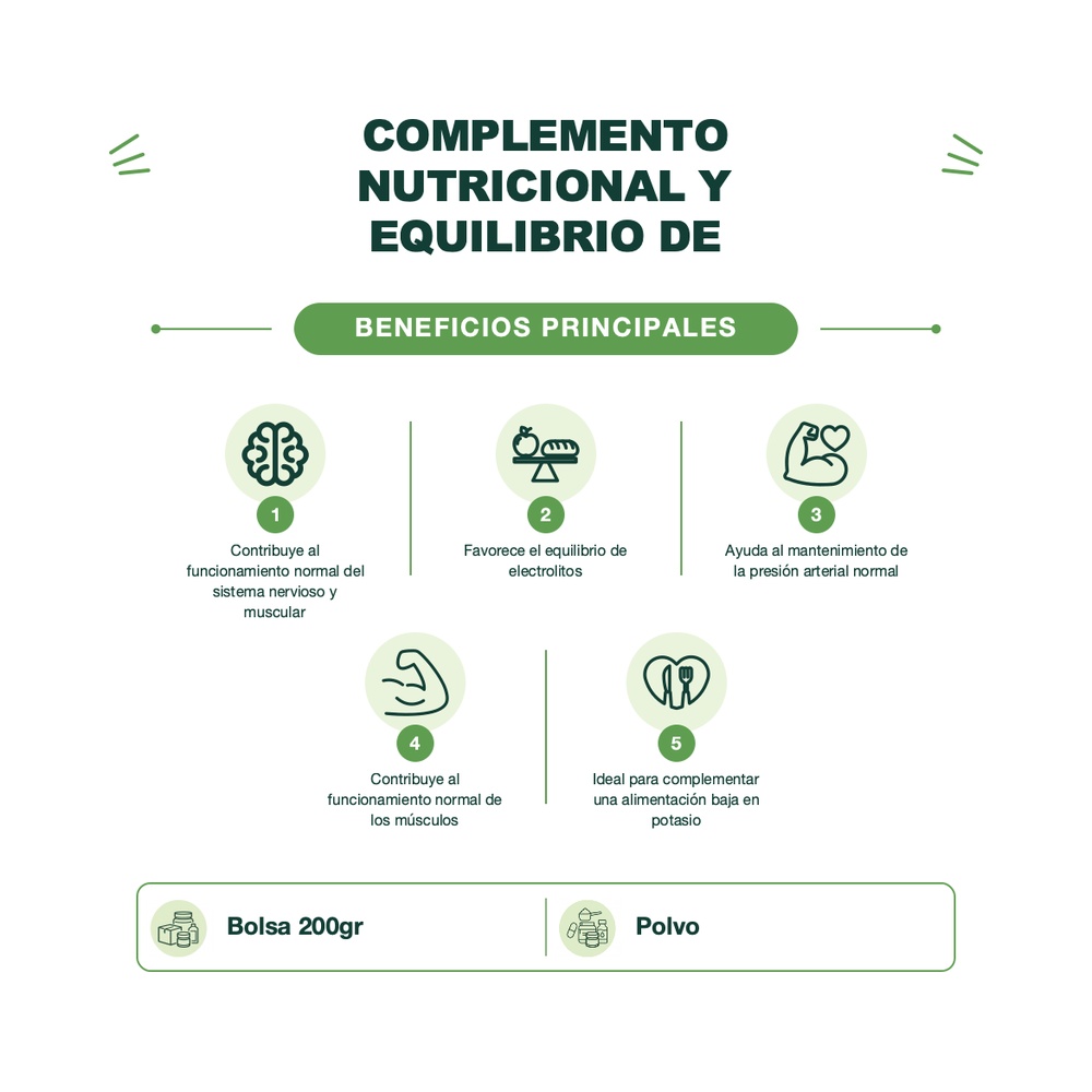 Citrato de Potasio Premium - 200g - Smart Blends