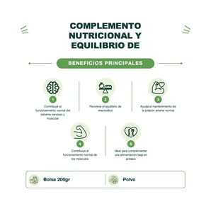 Citrato de Potasio Premium - 200g - Smart Blends