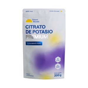 Citrato de Potasio Premium - 200g - Smart Blends