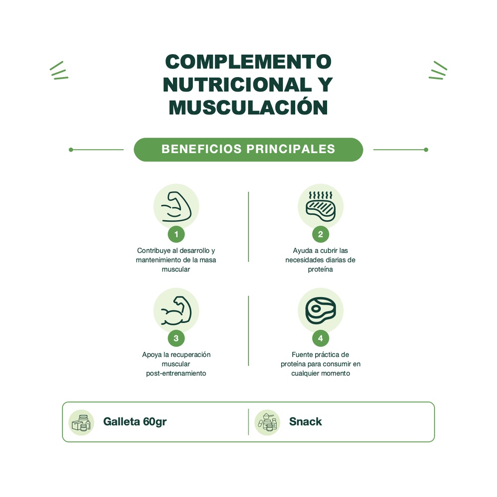 Galleta de Proteína - Protein Cookie Chocolate Chips - 60g - QNT