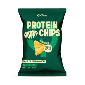 Chips de Proteína - Protein Poppp Chips - Sour Cream & Onion - 50g - QNT LIFE