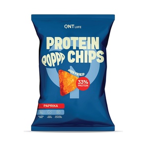 Chips de Proteína - Protein Poppp Chips -Paprika - 50g - QNT LIFE