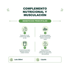 Life Protein Water - Limón y Jengibre - 330ml - QNT