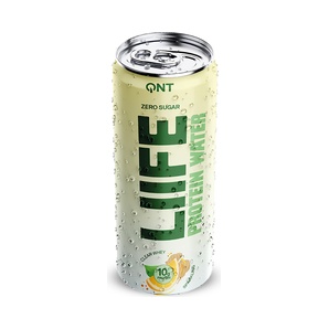 Life Protein Water - Limón y Jengibre - 330ml - QNT
