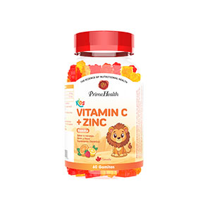 Vitamina C + Zinc Gomitas - 60 unidades - Prime Health Kids
