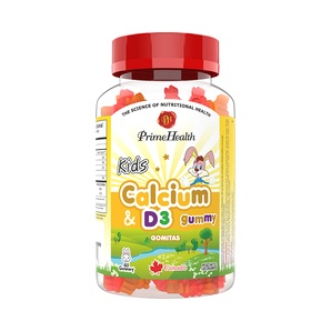 Vitamina D3 + Calcio - Kids Calcium & D3 Gummy - 60 Gomitas - Prime Health