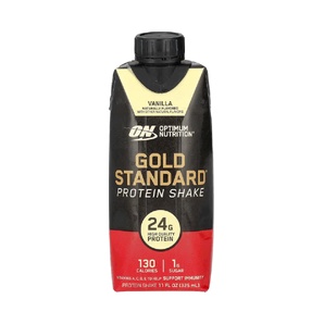 Proteína Bebible - Gold Standard Protein Shake - Sabor Vanilla - 325 ml - Optimum Nutrition