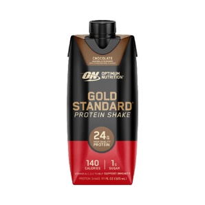 Proteína Bebible - Gold Standard Protein Shake - Sabor Chocolate - 325 ml - Optimum Nutrition