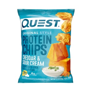 Chips de Proteína - Cheddar & Sour Cream - 32g - QUEST