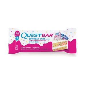 Barra Proteica - Birthday Cake - 60 g - QUEST