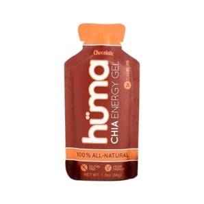 Gel Energético + Cafeína - Chia Energy Gel - Sabor Chocolate  - 36 g - HUMA