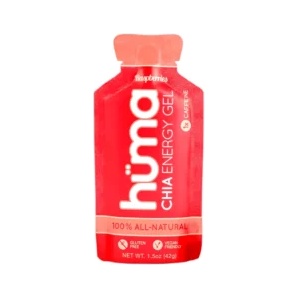 Gel Energético + Cafeína - Chia Energy Gel - Sabor Raspberries  - 43 g - HUMA