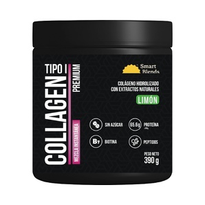 Colágeno Tipo I - Sabor Limón - 390 g - Smart Blends