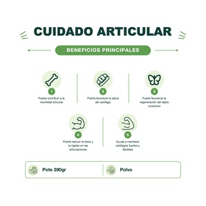 Colágeno Tipo II - Sabor Limón - 390 g - Smart Blends