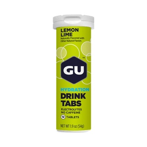 Tabletas de Hidratación - Sabor Lemon Lime - 12 Tabletas - GU
