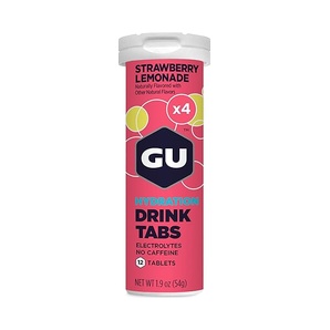 Tabletas de Hidratación - Sabor Strawberry Lemonade - 12 Tabletas - GU