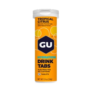 Tabletas de Hidratación - Sabor Tropical Citrus - 12 Tabletas - GU