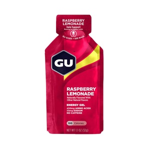 Gel Energético - Energy Gel - Sabor Raspberry Lemonade - 32 g - GU