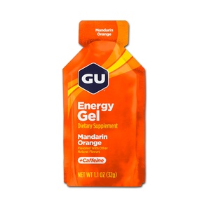 Gel Energético + Cafeína - Energy Gel - Sabor Mandarin Orange - 32 g - GU