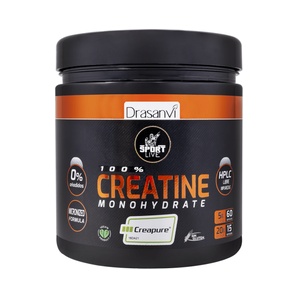 Creatina Monohidratada Micronizada con Creapure - 300 g - DRASANVI