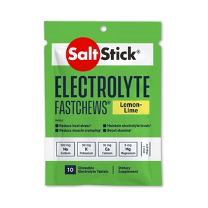 Electrolitos - Sabor Lemon Lime - 10 Tabletas Masticables - Salt Stick