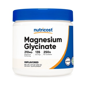 Glicinato de Magnesio - 250 g - Nutricost