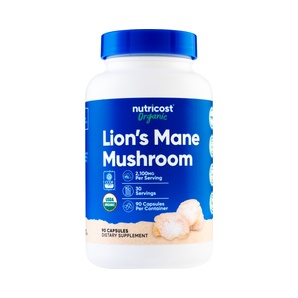 Hongo Melena de León - Lion´s Mane Mushroom - 90 Cápsulas - Nutricost