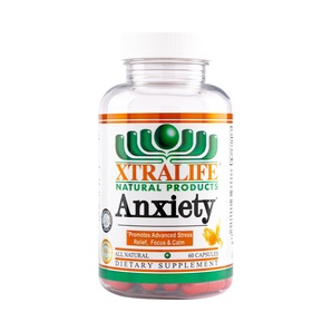 Ashwagandha + Rhodiola + L teanina- Anxiety - 60 Cápsulas - XTRALIFE