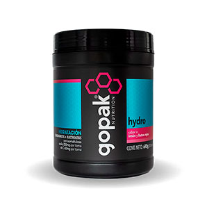 Hidratación Carbohidratos + Electrolitos - Hydro - Sabor Limón y Frutos Rojos - 645 g - Gopak Nutrition
