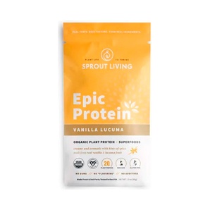 Proteína Vegetal - Epic Protein - Sabor Vanilla Lucuma - 38 g - Sprout Living