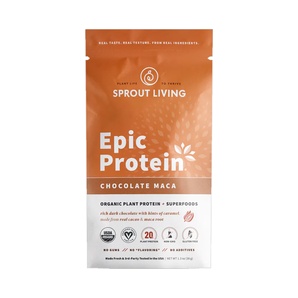 Proteína Vegetal - Epic Protein - Sabor Chocolate Maca - 38 g - Sprout Living