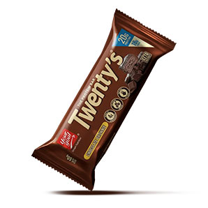 Barra con Proteína - Sabor Chocolate Brownie - 60 g - Twenty´s