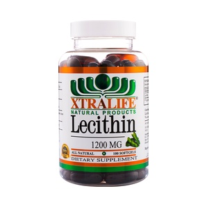 Lecitina de Soya 1200 mg - 100 Cápsulas Blandas - XTRALIFE