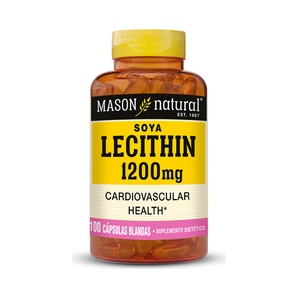 Lecitina de Soya 1200 mg - 100 Cápsulas Blandas - Mason Natural
