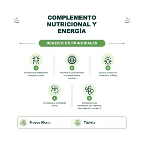 Complejo B - B Complex Stress - 60 Tabletas - Mason Natural