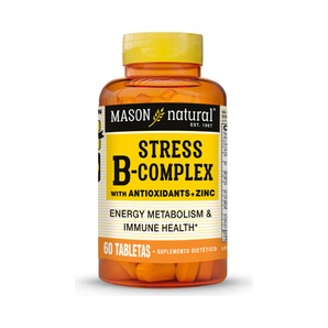 Complejo B - B Complex Stress - 60 Tabletas - Mason Natural