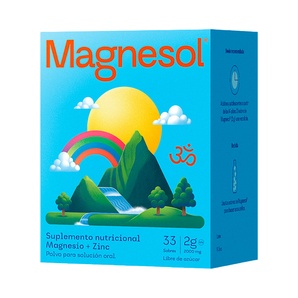 Magnesio + Zinc - 33 Sobres - Magnesol